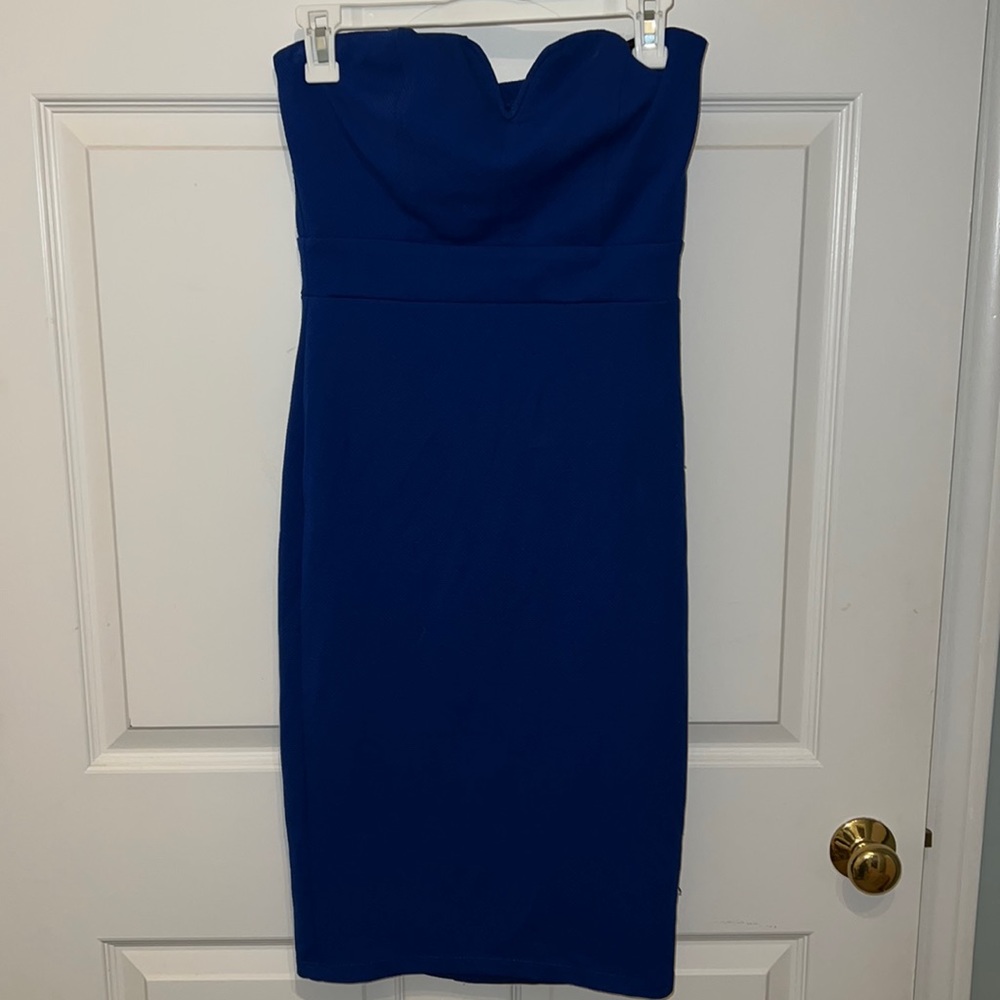 Strapless dress